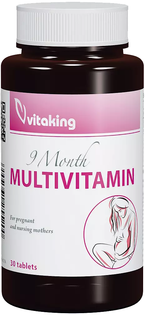 VITAKING 9 Month Multivitamin (30 tab.)