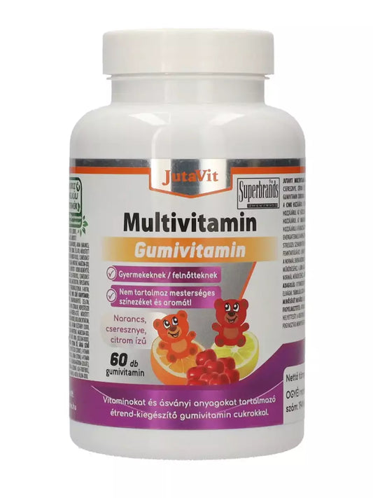 JUTAVIT Multivitamin Gummyvitamin (60 tabl. de mest.)