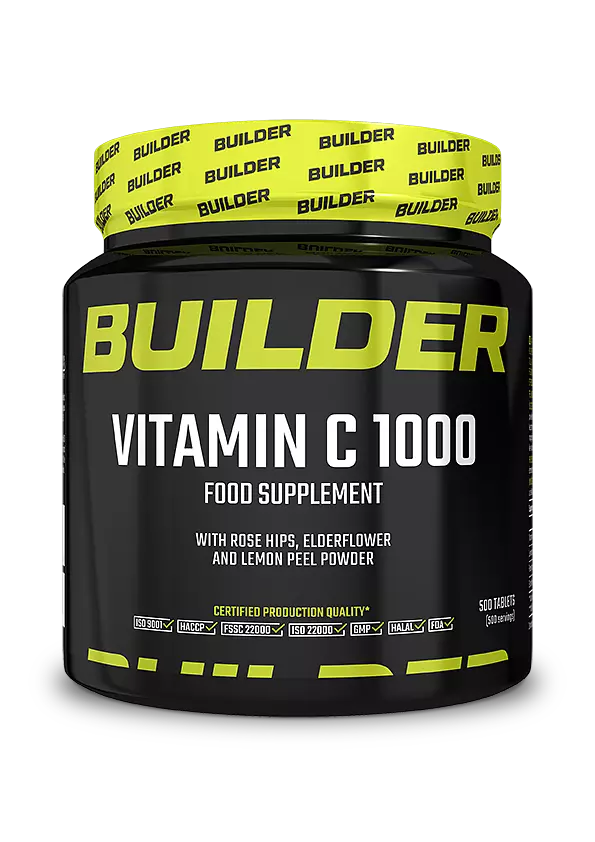 BUILDER Vitamin C 1000 (500 tab.)